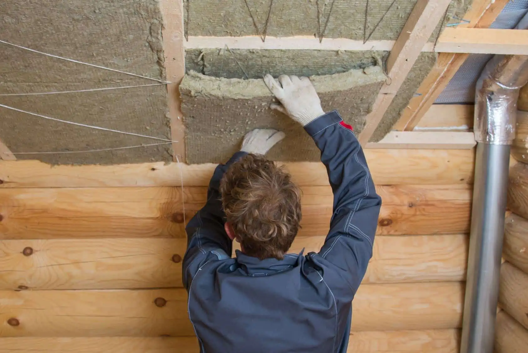 Exemple d'isolation des combles dans une maison