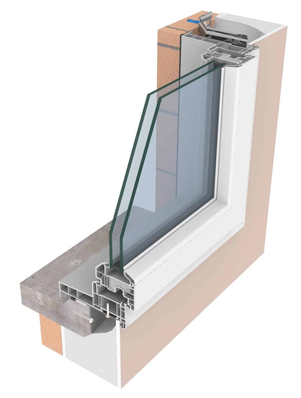 Mastic qui coule : rénover une fenêtre à double vitrage