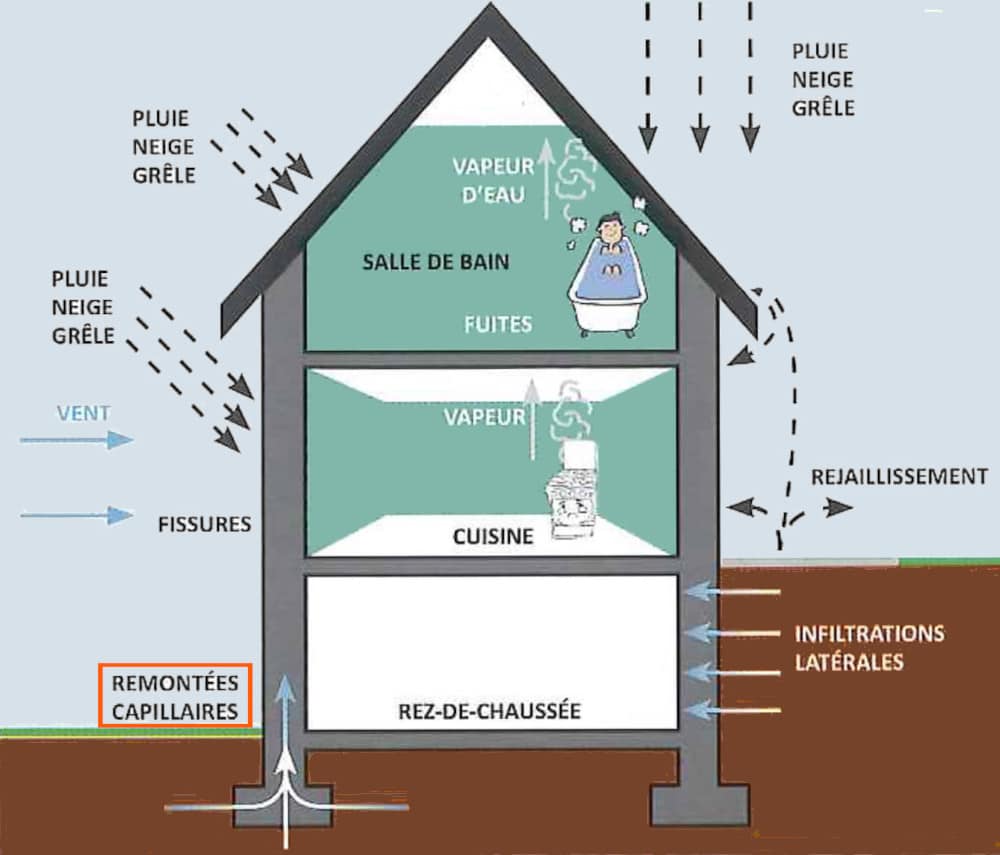 Humidité dans la chambre : causes & solutions pour assécher l'air